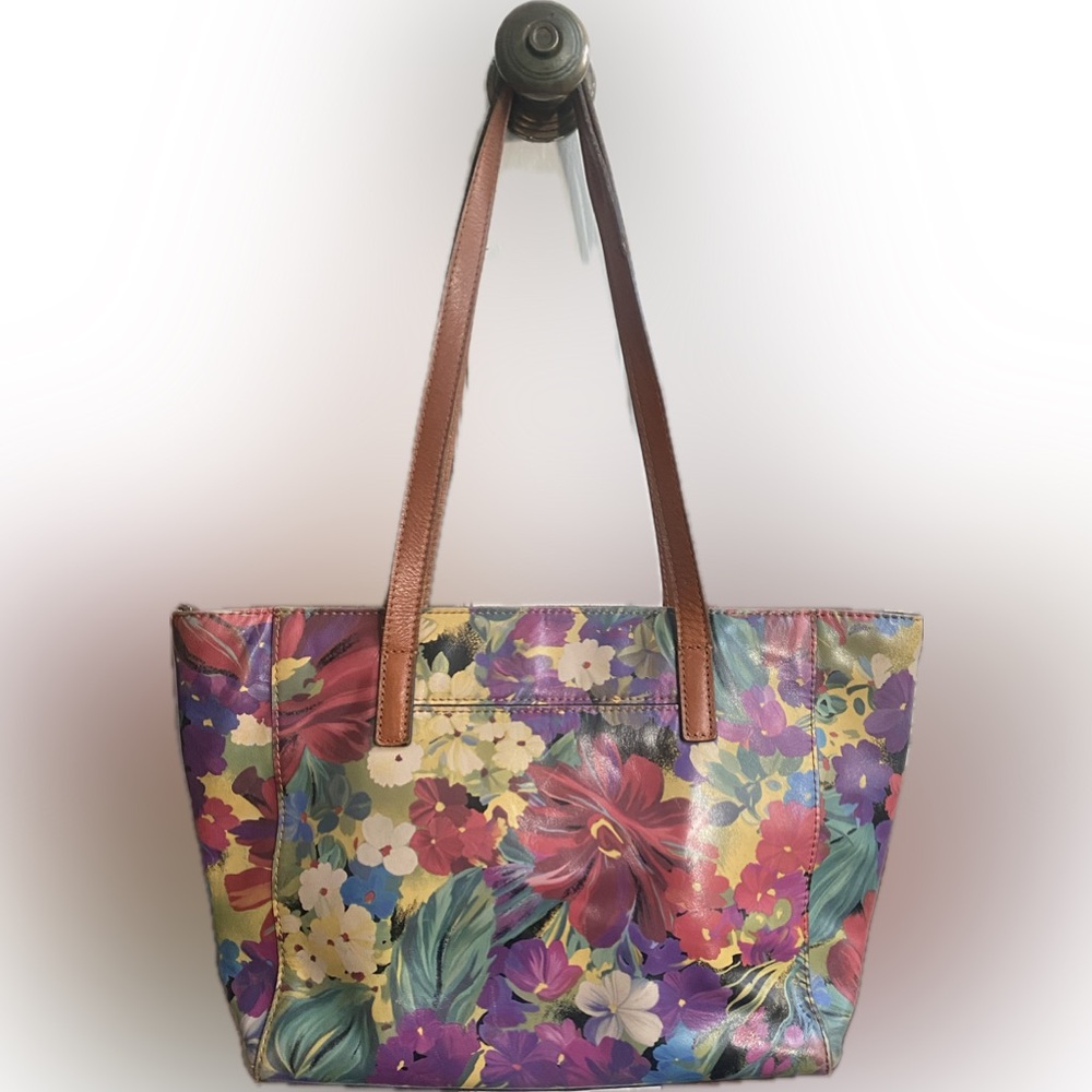 Colorful Patricia Nash Tote in Cirtus Sunrise